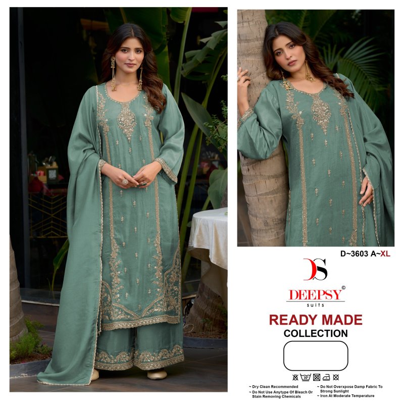 D 3603 A To D By Deepsy Readymade Pakistani Suits 